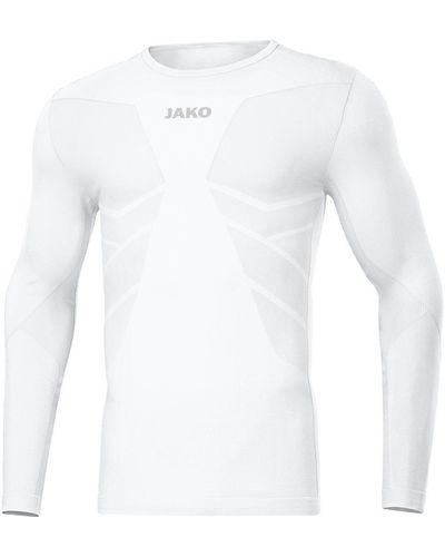 JAKÒ Longsleeve Comfort 2.0 - Weiß