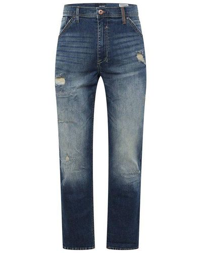 B.Young 5-Pocket-Jeans dunkel-blau (1-tlg)