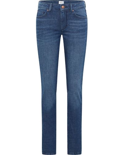Mustang Fit-Jeans Style Shelby Slim - Blau