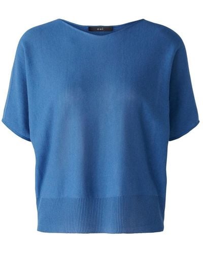 Ouí Sweatshirt Pullover, bright cobalt - Blau