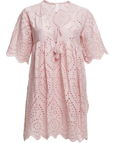 Decay Klassische Bluse in tollem Design - Pink