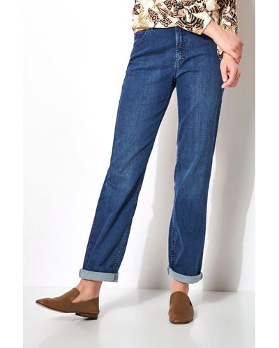 Toni 5-Pocket-Jeans Liv in Regular-Fit - Blau