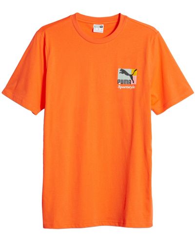 PUMA Classics Brand Love T-Shirt default - Orange