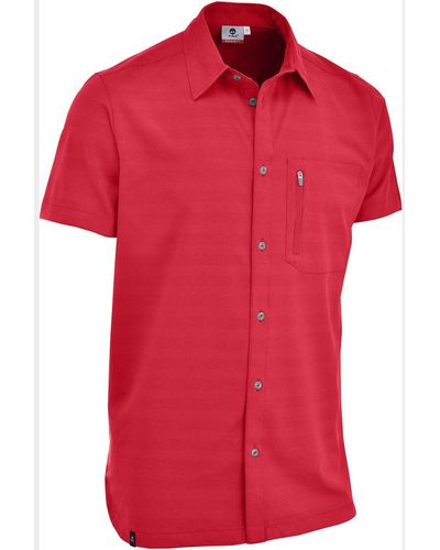 Maul Sport ® Outdoorhemd Hemd Irschenberg XT - Rot