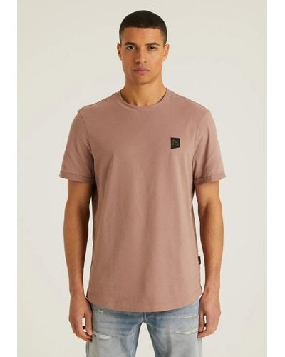 Chasin' - Basic T-Shirt - einfarbig - BRODY - Braun
