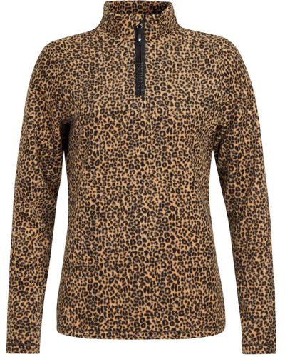 Protest Fleecepullover Skipullover PRTFUZZY 23 (1-tlg) - Braun