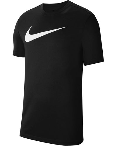 Nike Park 20 T-Shirt Swoosh default - Schwarz