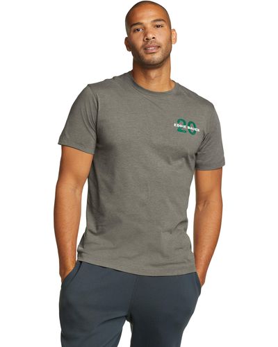 Eddie Bauer Graphic T-Shirt - Climb - Grau