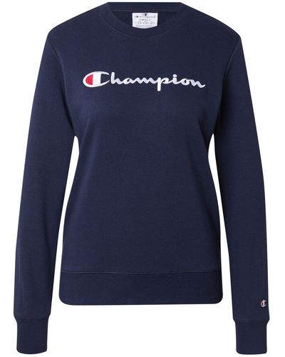 Champion Sweatshirt (1-tlg) Weiteres Detail - Blau