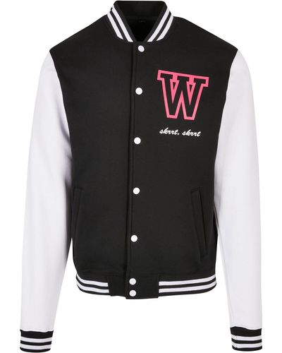 Mister Tee Outdoorjacke Wonderful College Jacket (1-St) - Schwarz