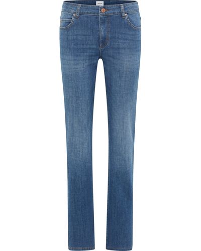 Mustang Jeans Style Crosby Relaxed Straight - Blau