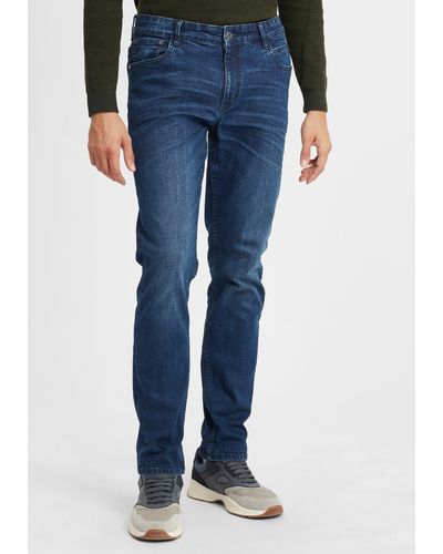 Solid 5-Pocket-Jeans SDFynn - Blau