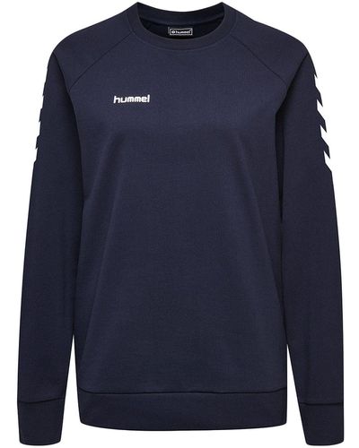 Hummel Sweater Cotton Sweatshirt - Blau