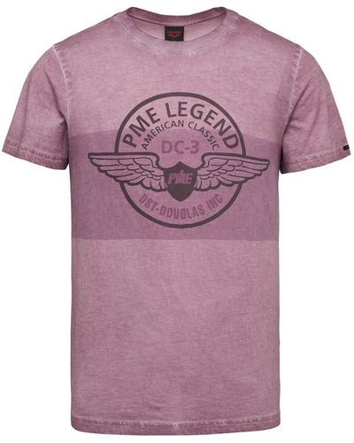PME LEGEND T-Shirt (1-tlg) - Lila