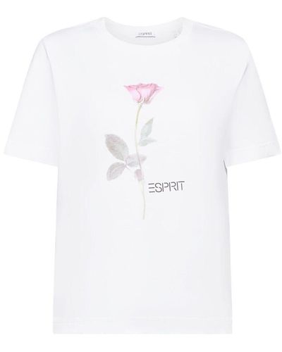 Esprit Shirt T-Shirts - Weiß
