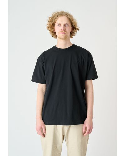 CLEPTOMANICX T-Shirt Ligull Oversize (1-tlg) in lockerem Schnitt - Schwarz