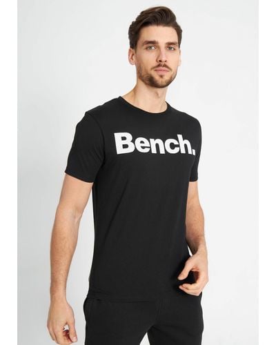 Bench T-Shirt LEANDRO - Schwarz