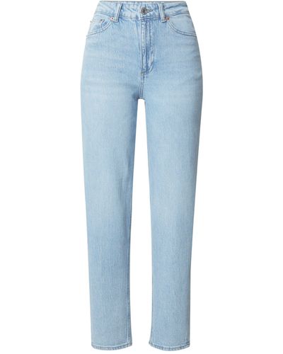 Vero Moda 7/8-Jeans Tessa (1-tlg) Plain/ohne Details, Weiteres Detail - Blau