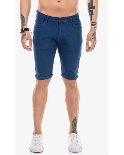 Herren-Kurze Hosen und Shorts von Redbridge in Blau | Lyst DE