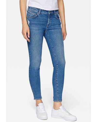 Mavi Skinny-fit-Jeans ADRIANA mit Stretch für den perfekten Sitz - Blau