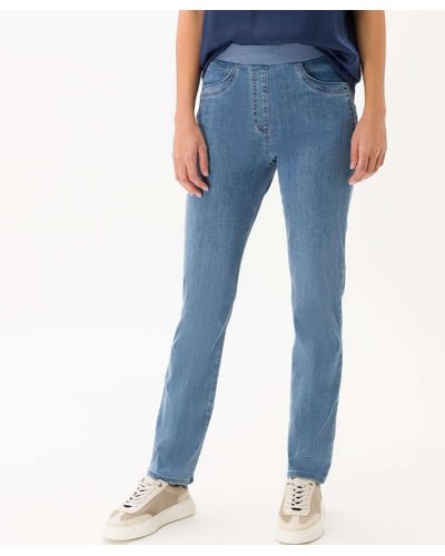 RAPHAELA by BRAX Bequeme Jeans Style PAMINA FUN - Blau