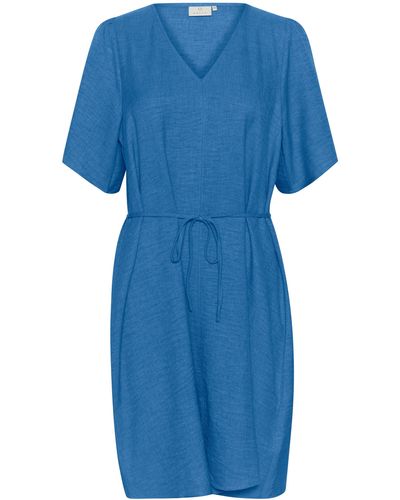 Kaffe Jerseykleid Kleid KAelise - Blau