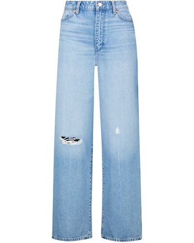 Wrangler 5-Pocket- Jeans BARREL ARIEL Loose Fit (1-tlg) - Blau