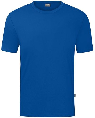 JAKÒ Kurzarmshirt T-Shirt Organic royal - Blau
