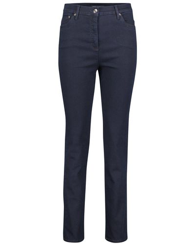 Betty Barclay Regular-fit- Hose Jeans /1 LAEnge, Dark Blue Denim - Blau
