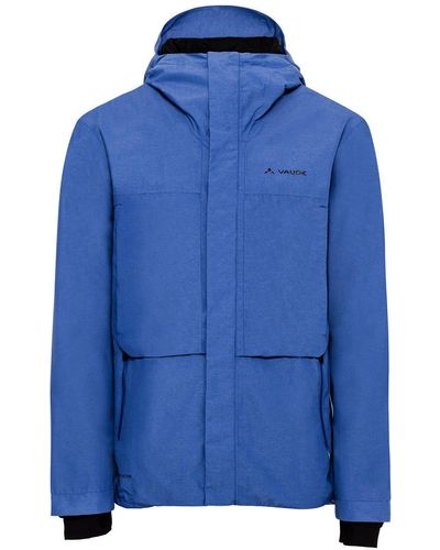 Vaude Outdoorjacke Men's Comyou Pro Rain Jacket (1-St) Klimaneutral kompensiert - Blau