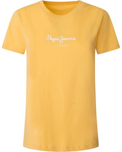 Pepe Jeans T-Shirt Wendy - Gelb