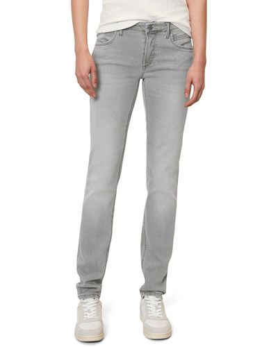 Marc O' Polo Slim-fit-Jeans aus Organic Cotton-Mix - Grau