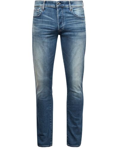 G-Star RAW 5-Pocket- Jeans 3301 Straight Tapered (1-tlg) - Blau