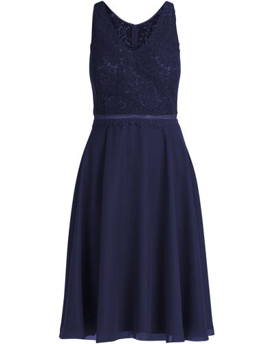 Vera Mont Abendkleid Cocktailkleid - Blau