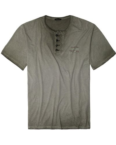 Lavecchia T- Übergrößen LV-4055 shirt Kapuzen Shirt - Grün