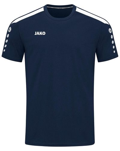JAKÒ Kurzarmshirt T-Shirt Power marine - Blau