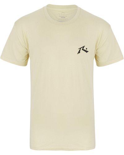 Rusty T-Shirt BEFORE CROWDS SHORT SLEEVE TEE - Weiß