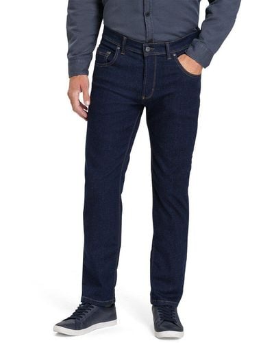Pioneer Pioneer Authentic 5-Pocket-Jeans Rando-16801-06588-6811 Megeflex, Regular Fit, Stretch Denim - Blau