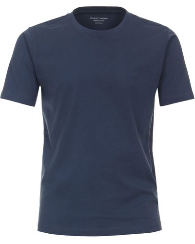 CASA MODA T-Shirt O-Neck NOS 125 blau