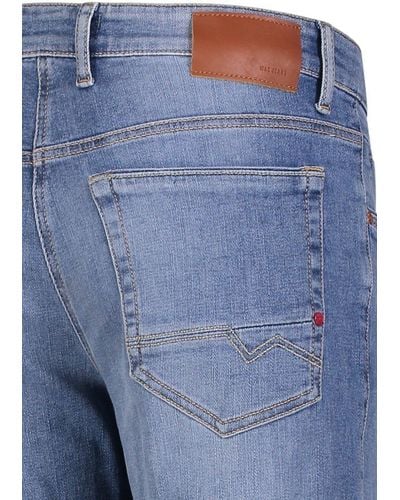 M·a·c 5-Pocket-Jeans ARNE PIPE summer used 0517-00-1973L-H226 - Blau