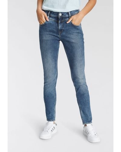 Herrlicher Fit-Jeans PEPPY SLIM POWERSTRETCH Normal Waist - Blau
