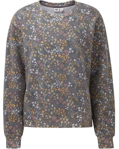 Tentree Longsleeve Sweater Wildfields - Grau