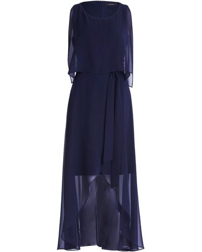 Vera Mont Abendkleid (1-tlg) Weiteres Detail, Volant - Blau