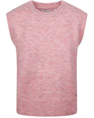 Tom Tailor Strickpullover COSY KNIT mit Stretch - Pink