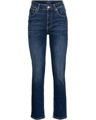 GANT 5-Pocket- Slim-Jeans - Blau