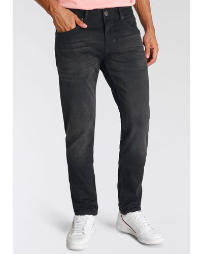 PME LEGEND Slim-fit-Jeans TAILWHEEL mit authentischer Waschung - Blau
