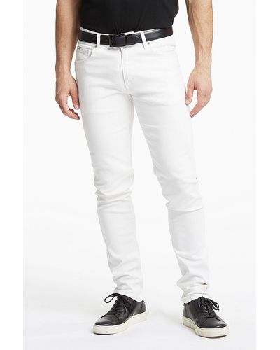 Lindbergh Slim-fit-Jeans im 5-Pocket-Style - Weiß