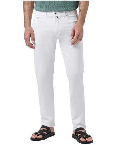Pierre Cardin 5-Pocket-Jeans weiß (1-tlg)