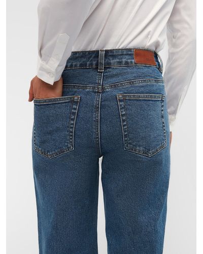Object Weite Jeans Marina (1-tlg) Plain/ohne Details, Weiteres Detail - Blau