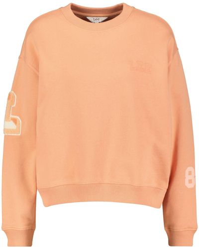 Lee Jeans Sweatshirt CREW SWS TUBEROSE - Orange